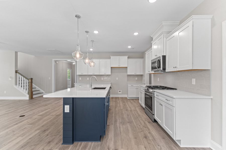 Representative furnished interior of a home built from the The Whitley by RobuckHomes in Baylee Ridge, Selma (Image 17).