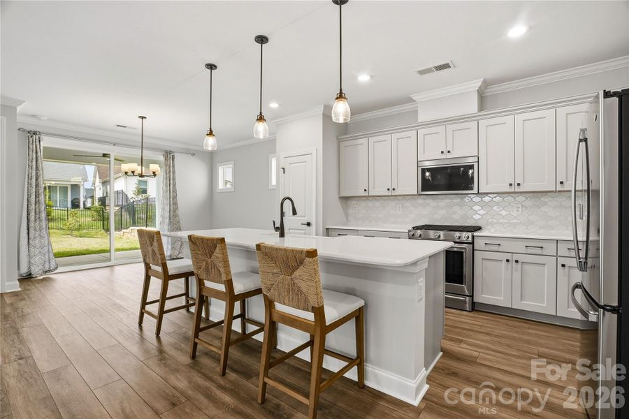 Furnished interior view inside a new home in , Denver (Image 10). Furnished interior view inside a new home in , Denver (Image 10).