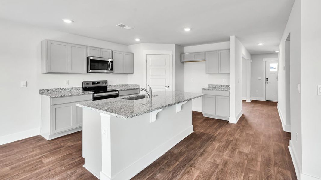 Furnished interior view inside a new home in Sidbury Station, Castle Hayne (Image 9).