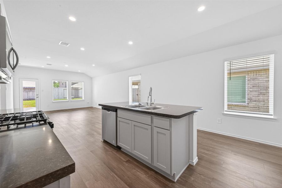 Furnished interior view inside a new home in Breckenridge Forest, Spring (Image 15).