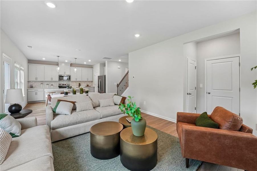Furnished interior view inside a new home in Manning Mill, Adairsville (Image 33).