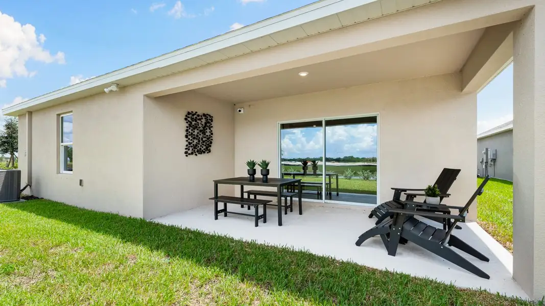 Representative exterior photo of a completed home built from the Magnolia by Taylor Morrison in Firethorn, Parrish, FL (Image 20).