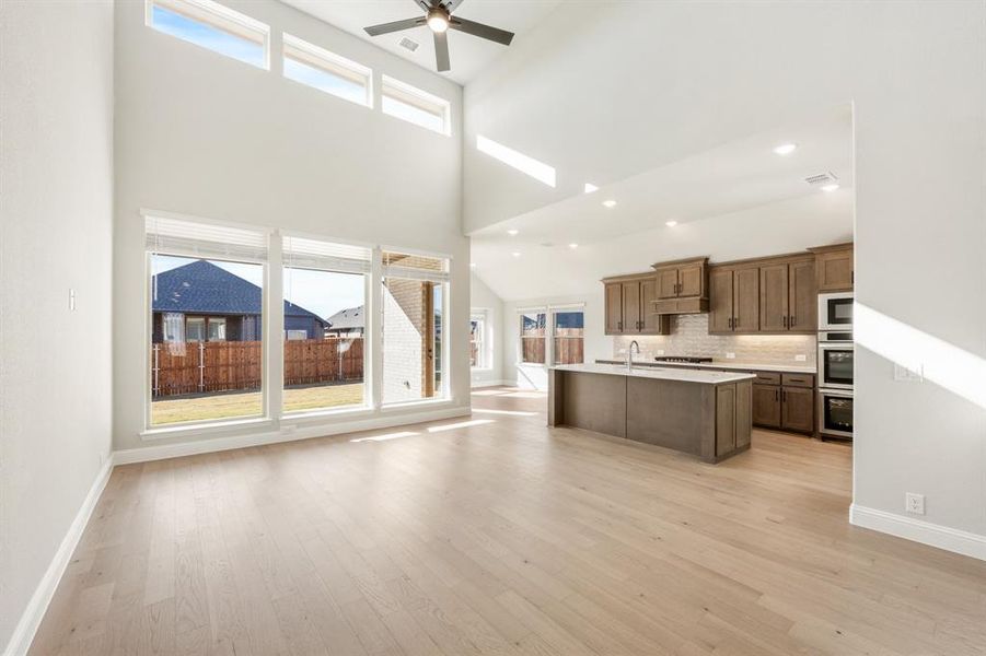 Furnished interior view inside a new home in Timberbrook, Justin (Image 8).