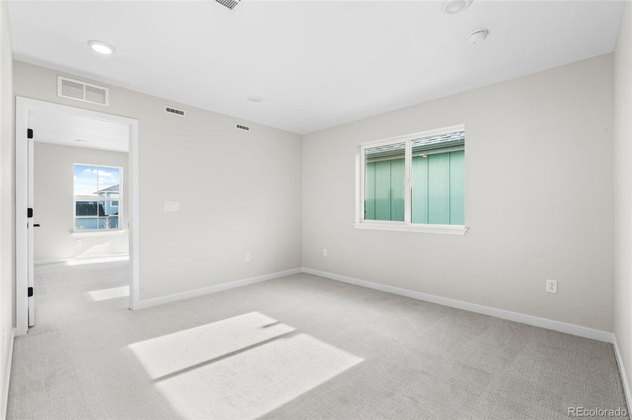Spacious, unfurnished interior of a new home in Painted Prairie, Aurora (Image 12). Spacious, unfurnished interior of a new home in Painted Prairie, Aurora (Image 12).