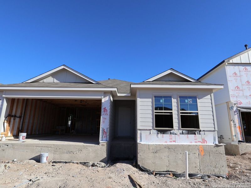 In-progress construction of a new home in Agave, San Antonio, TX (Image 21). In-progress construction of a new home in Agave, San Antonio, TX (Image 21).