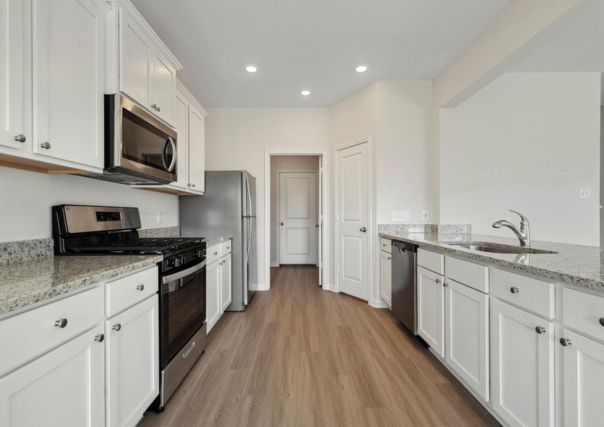 Chef-ready kitchen with exceptional counterspace