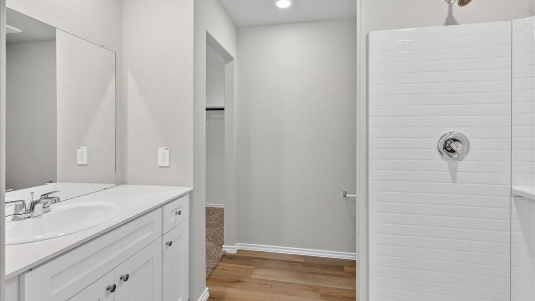 Representative furnished interior of a home built from the Davis by D.R. Horton in Hickory Grove, Krum (Image 7). Representative furnished interior of a home built from the Davis by D.R. Horton in Hickory Grove, Krum (Image 7).