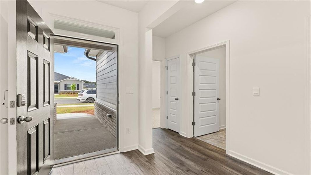 Furnished interior view inside a new home in Champion's Run, Lithonia (Image 14).