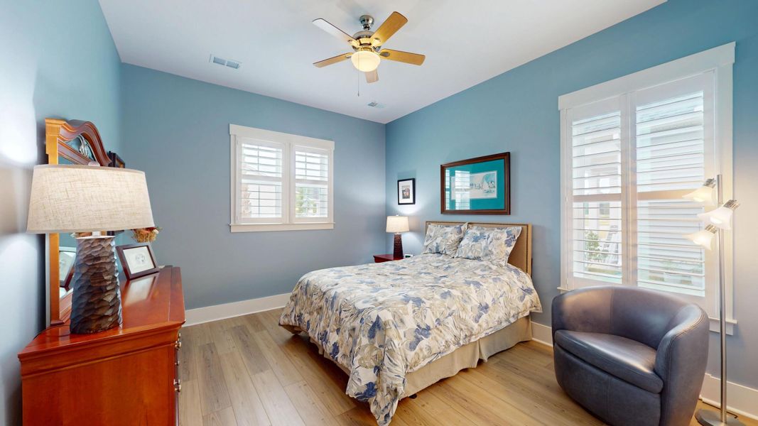 Furnished interior view inside a new home in Summerwind Crossing at Lakes of Cane Bay, Summerville (Image 9).