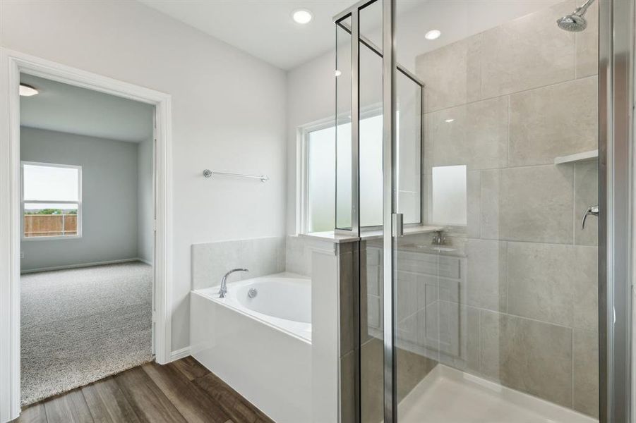 Furnished interior view inside a new home in Bellagio, Forney (Image 10). Furnished interior view inside a new home in Bellagio, Forney (Image 10).