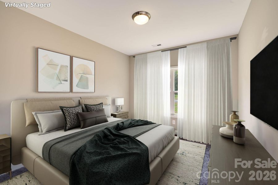 Furnished interior view inside a new home in , Bostic (Image 20).