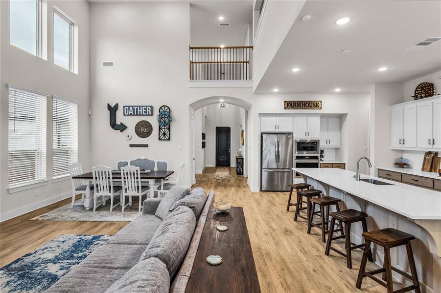 Furnished interior view inside a new home in , Fate (Image 23). Furnished interior view inside a new home in , Fate (Image 23).