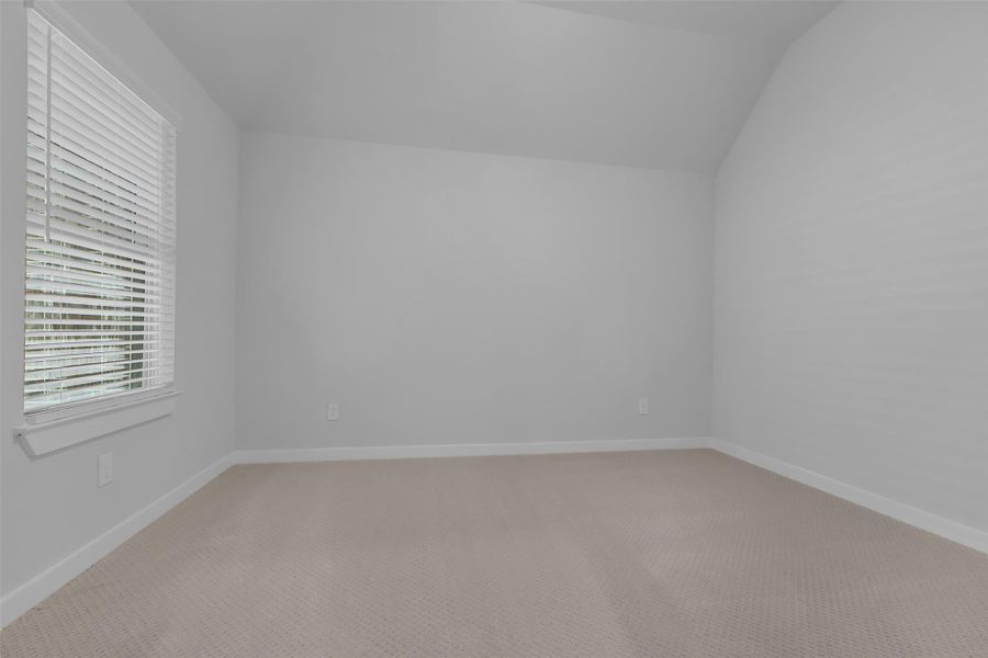 Well-appointed secondary bedroom suite upstairs.