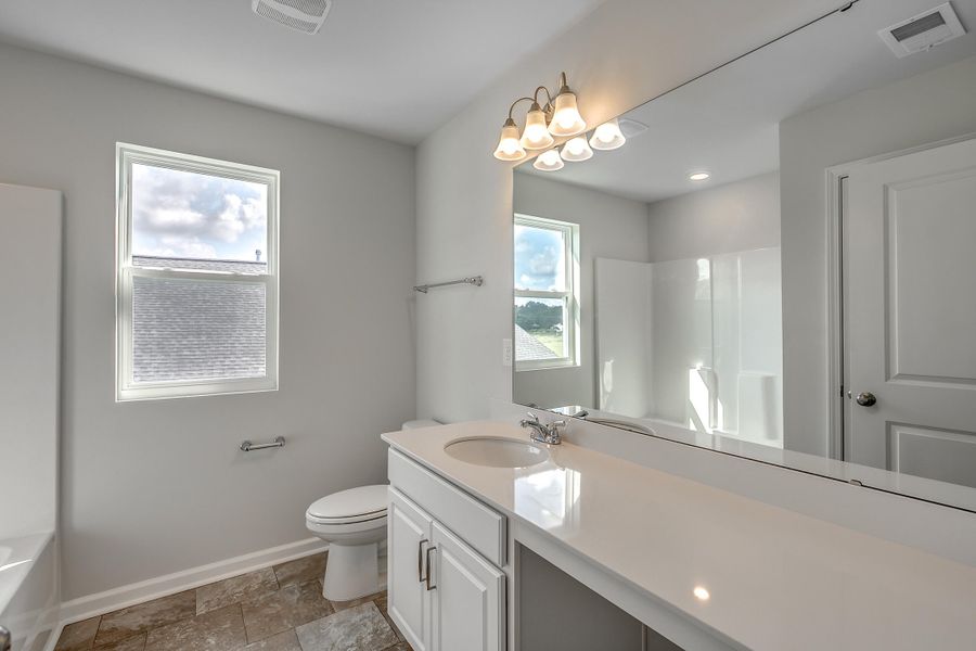 Furnished interior view inside a new home in Six Oaks, Summerville (Image 9).