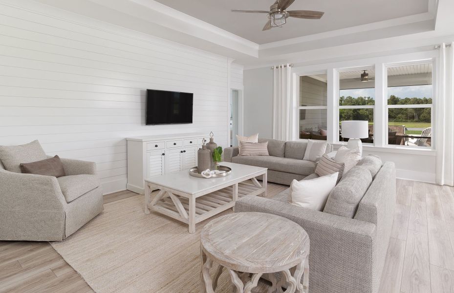 Furnished interior view inside a new home in Del Webb North Myrtle Beach, North Myrtle Beach (Image 13).