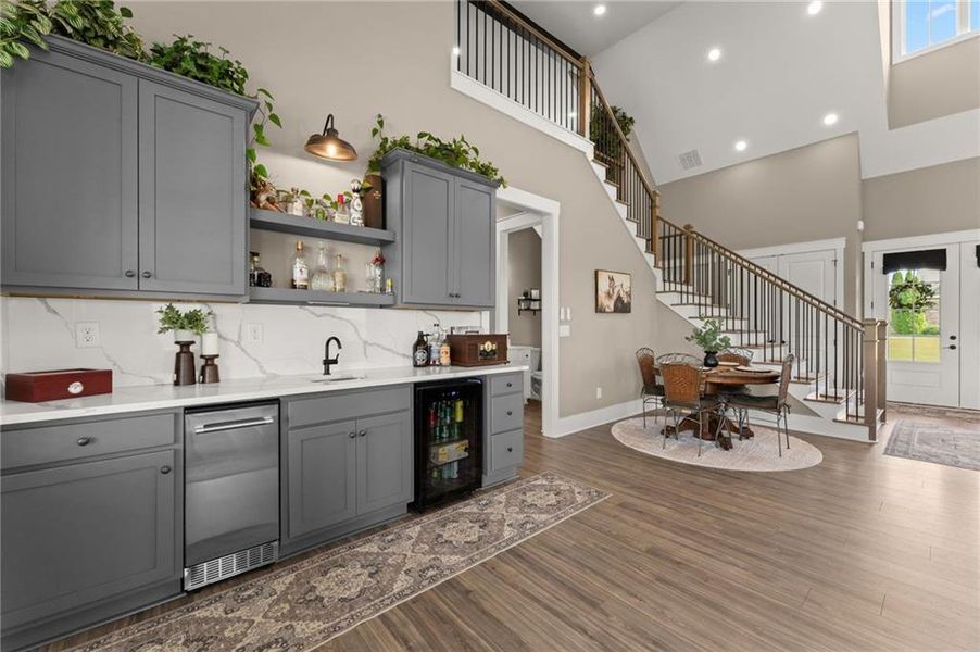 Furnished interior view inside a new home in , Dawsonville (Image 36).