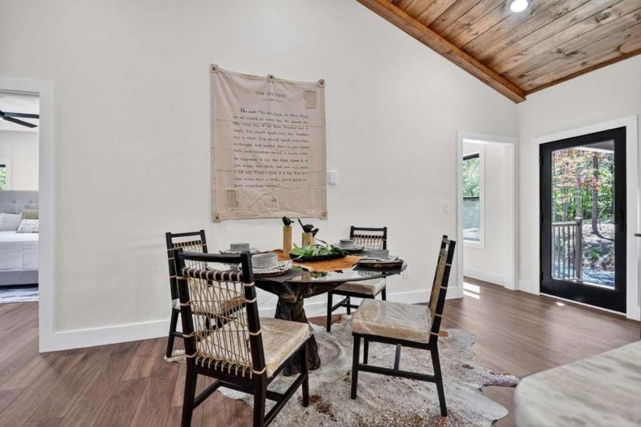 Furnished interior view inside a new home in , McCaysville (Image 5).