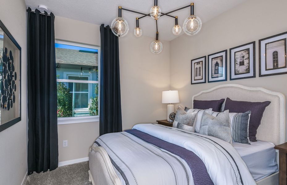 Furnished interior view inside a new home in Del Webb Sunchase, Parrish (Image 10).