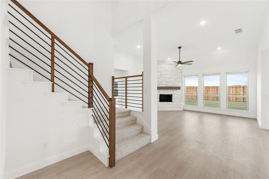 Spacious, unfurnished interior of a new home in West Crossing, Anna (Image 31). Spacious, unfurnished interior of a new home in West Crossing, Anna (Image 31).
