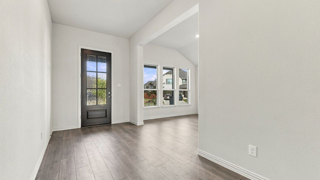 Furnished interior view inside a new home in The Oaks, Red Oak (Image 18).