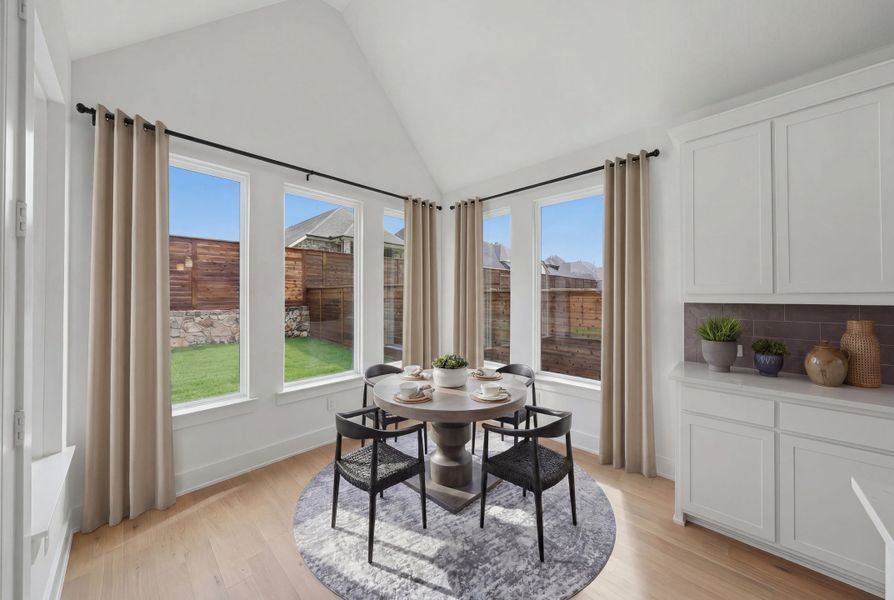 Furnished interior view inside a new home in Solterra Texas, Mesquite (Image 17).