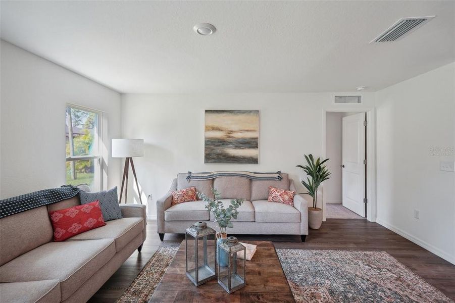 Photos are of a model home or artist rendering; any dimensions listed are approximate and may change. Home aspects and included items may vary and are not intended to form part of any contract or warranty. Home may be virtually staged.