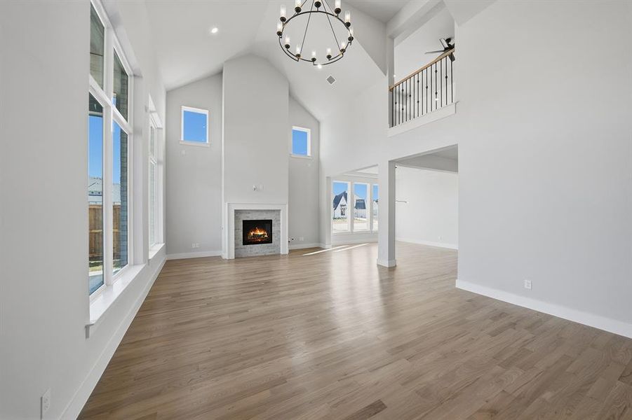Spacious, unfurnished interior of a new home in Quail Hollow, Rockwall (Image 29).