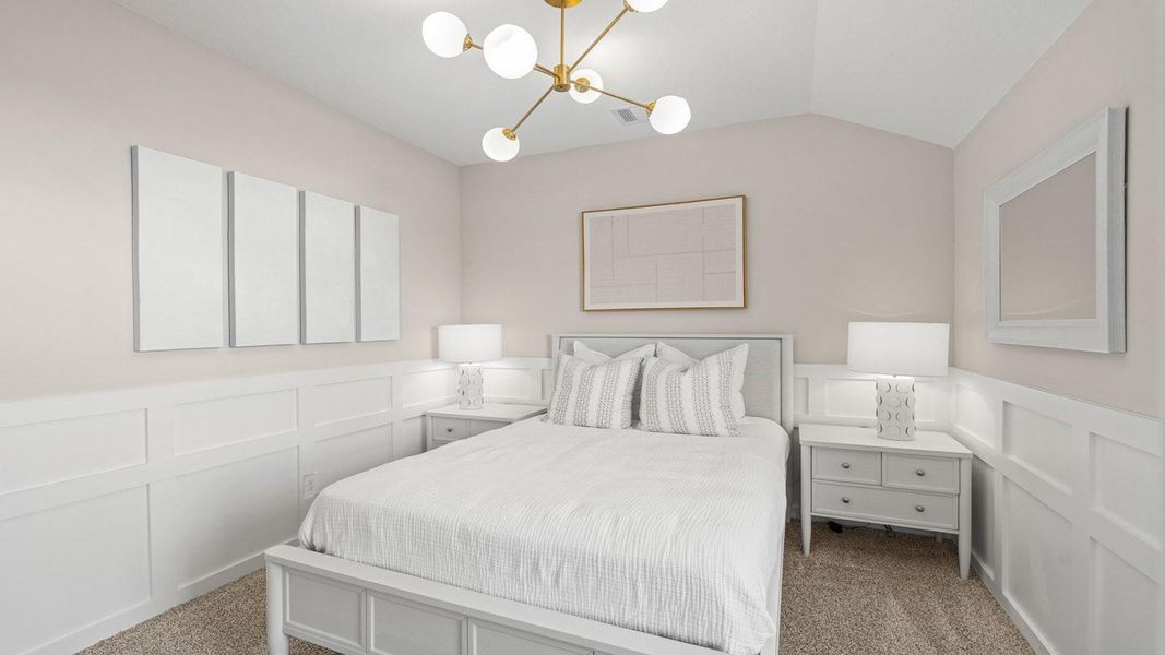 Furnished interior view inside a new home in River Ranch Meadows, Dayton (Image 18).