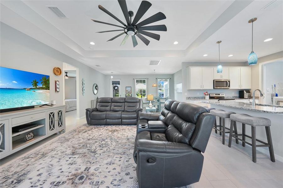 Furnished interior view inside a new home in , Punta Gorda (Image 13).