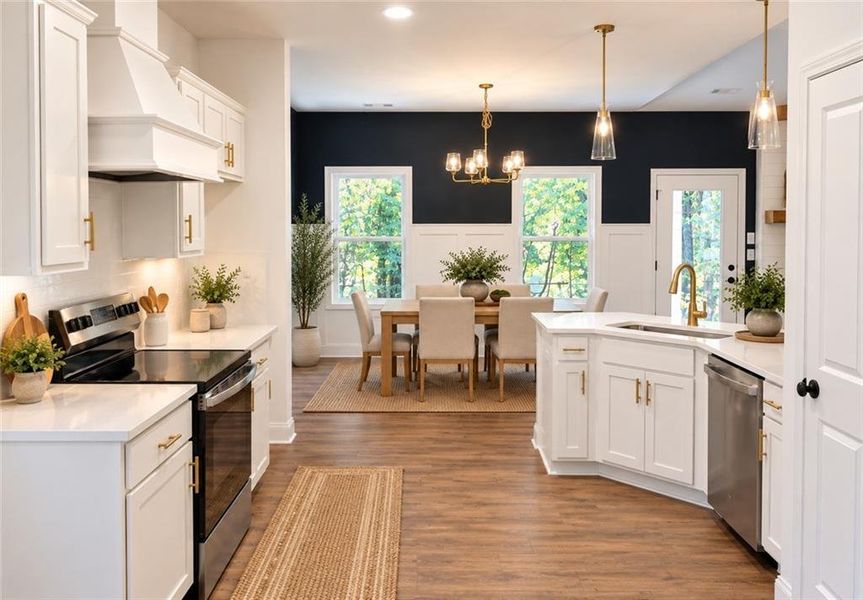 Furnished interior view inside a new home in , Villa Rica (Image 19).