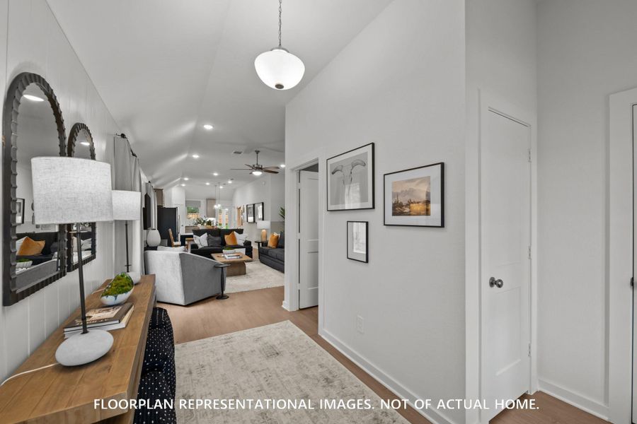 Furnished interior view inside a new home in Ambrose, La Marque (Image 8).