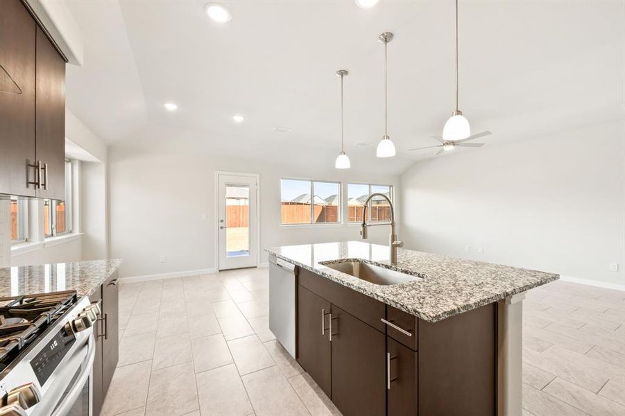 Furnished interior view inside a new home in Eagle Glen Elements, Alvarado (Image 15).