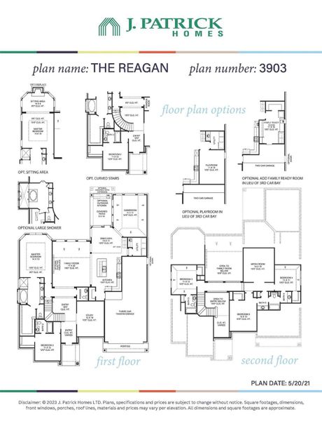 2D floor plan layout of this home in , Conroe, TX (Image 3).