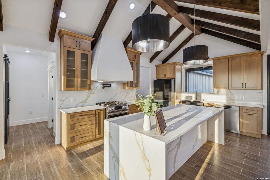 Furnished interior view inside a new home in , Floresville (Image 4).