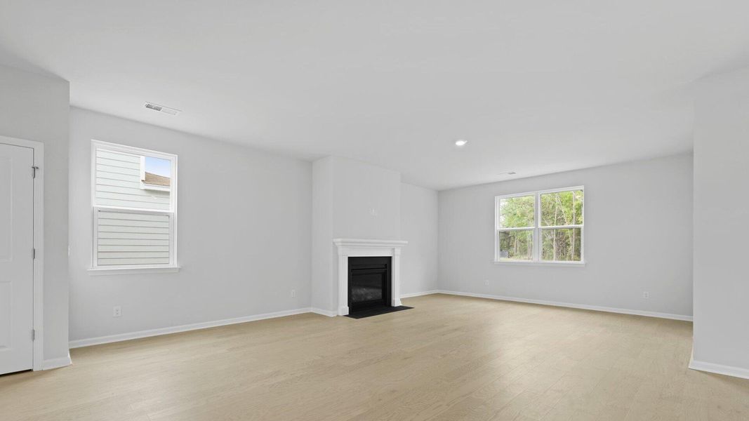 Spacious, unfurnished interior of a new home in Founders Corner, Summerville (Image 15). Spacious, unfurnished interior of a new home in Founders Corner, Summerville (Image 15).