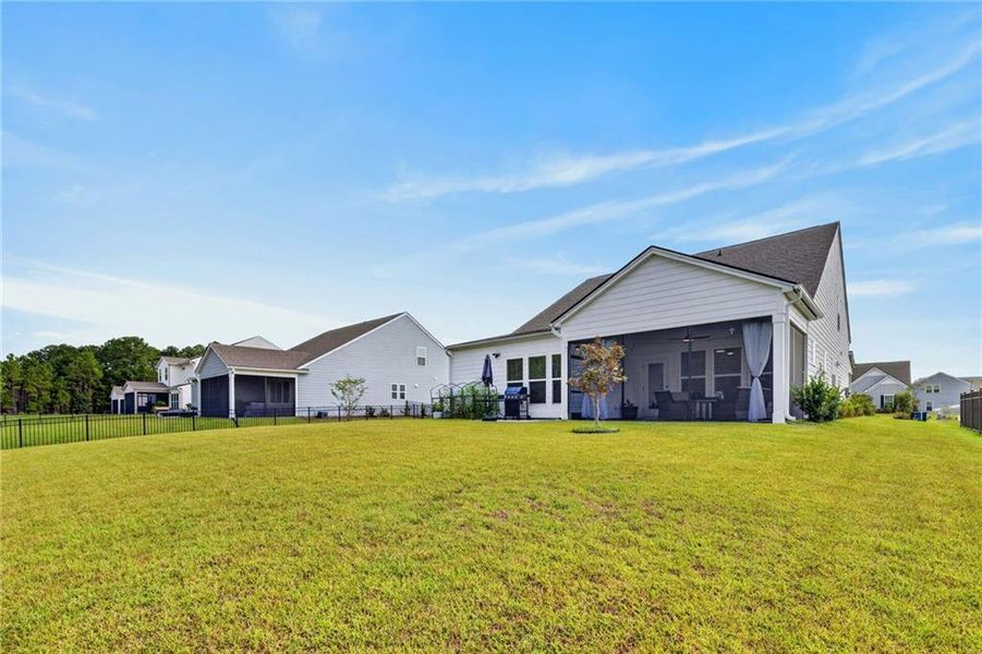 Front exterior of a new home in , Richmond Hill, GA, highlighting curb appeal (Image 30). Front exterior of a new home in , Richmond Hill, GA, highlighting curb appeal (Image 30).