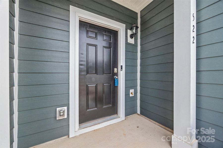Exterior details and patio area of a home in , York (Image 3).