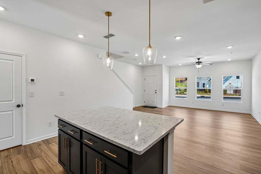 Furnished interior view inside a new home in Laurelwood, Douglasville (Image 10). Furnished interior view inside a new home in Laurelwood, Douglasville (Image 10).