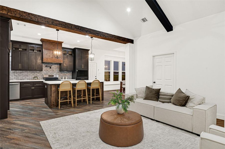 Furnished interior view inside a new home in , Huffman (Image 5). Furnished interior view inside a new home in , Huffman (Image 5).