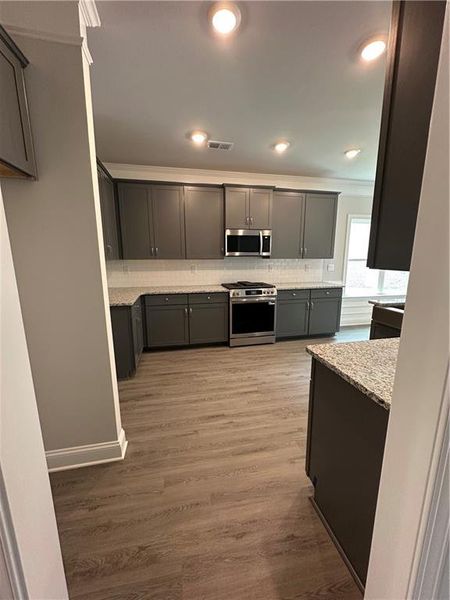 Furnished interior view inside a new home in Mirror Lake at South Harbour, Villa Rica (Image 5).