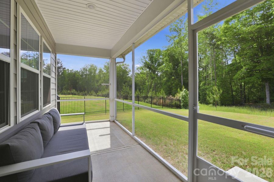 Exterior details and patio area of a home in Harris Mill, Indian Land (Image 3).