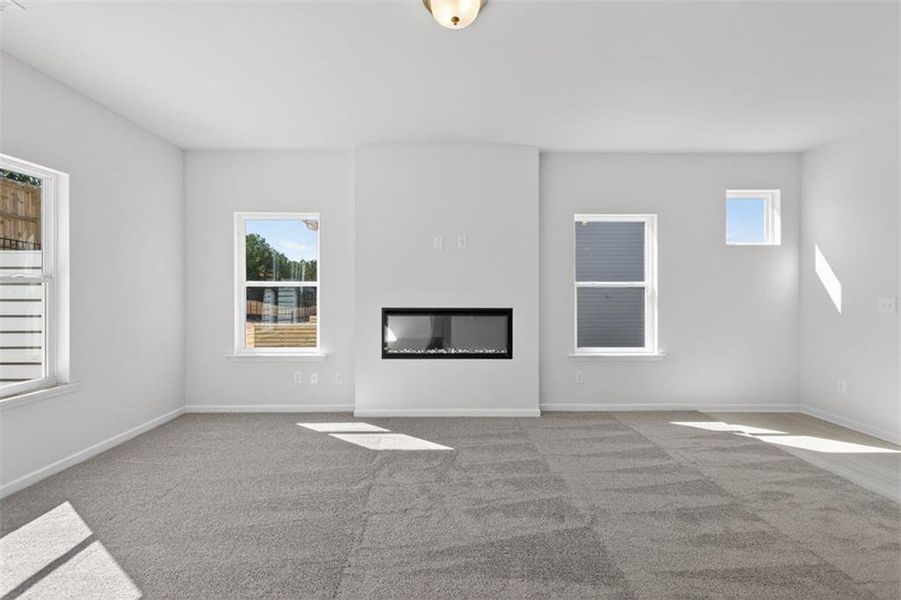 Spacious, unfurnished interior of a new home in Fuller Station, Loganville (Image 16). Spacious, unfurnished interior of a new home in Fuller Station, Loganville (Image 16).