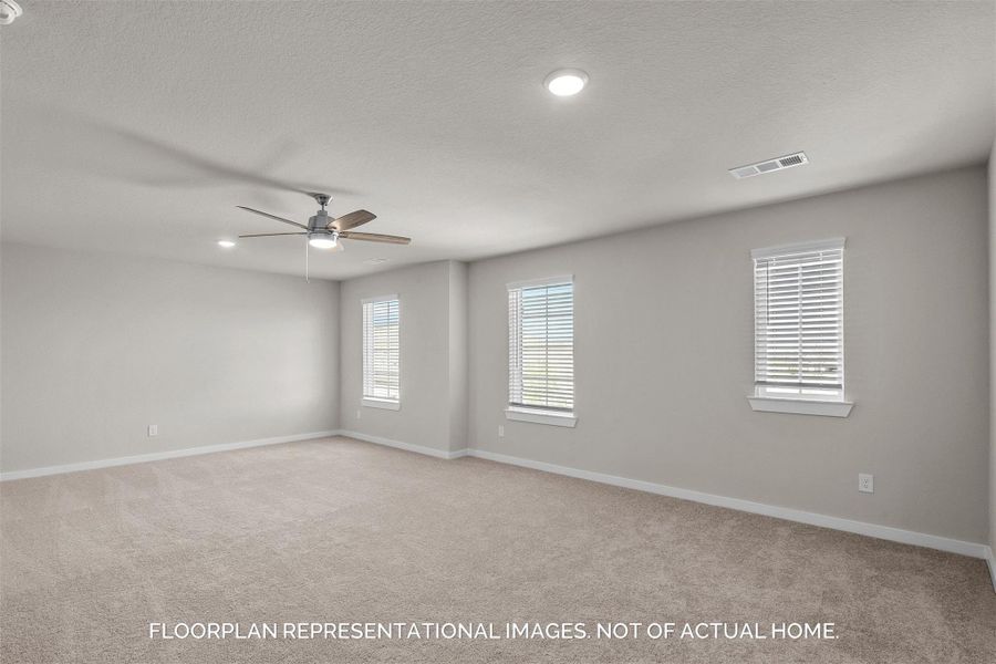 Spacious, unfurnished interior of a new home in Summerview, Fulshear (Image 13).