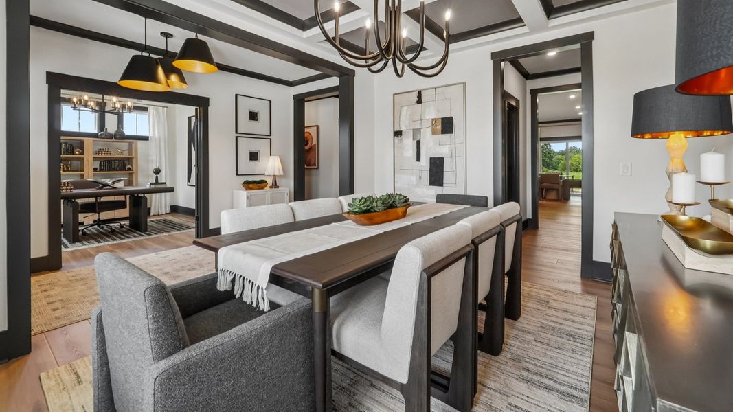 The Norris Plan by DRB homes in McBride Indian Trail, NC - Dining