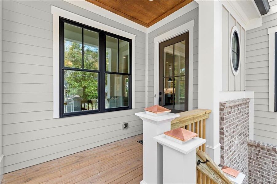Exterior details and patio area of a home in , Brookhaven (Image 25).