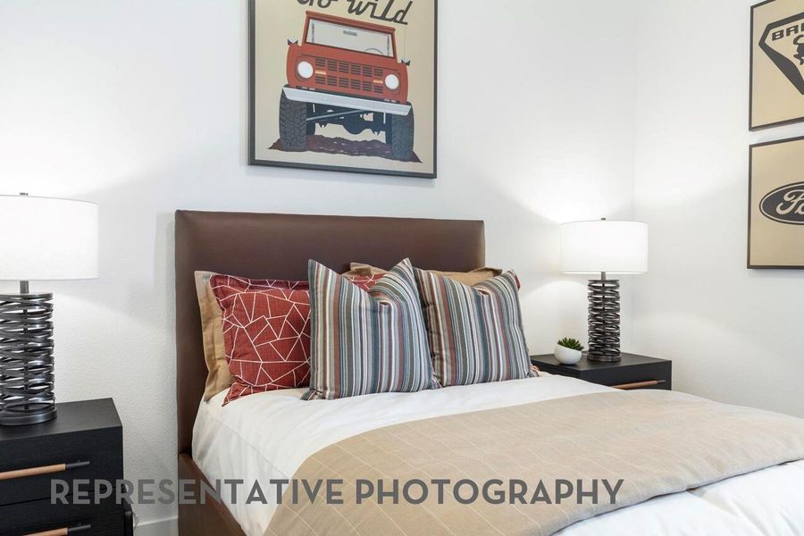 Furnished interior view inside a new home in Riceland, Mont Belvieu (Image 29).