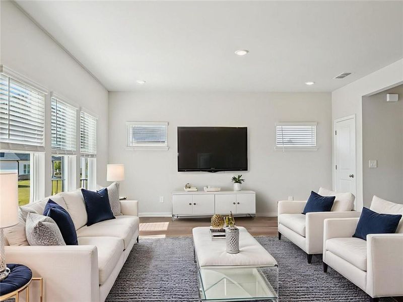 Furnished interior view inside a new home in Martin Springs - Reserve Series, Lawrenceville (Image 7).