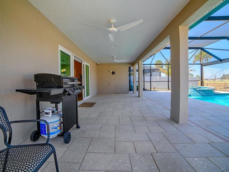Exterior details and patio area of a home in , The Villages (Image 28). Exterior details and patio area of a home in , The Villages (Image 28).