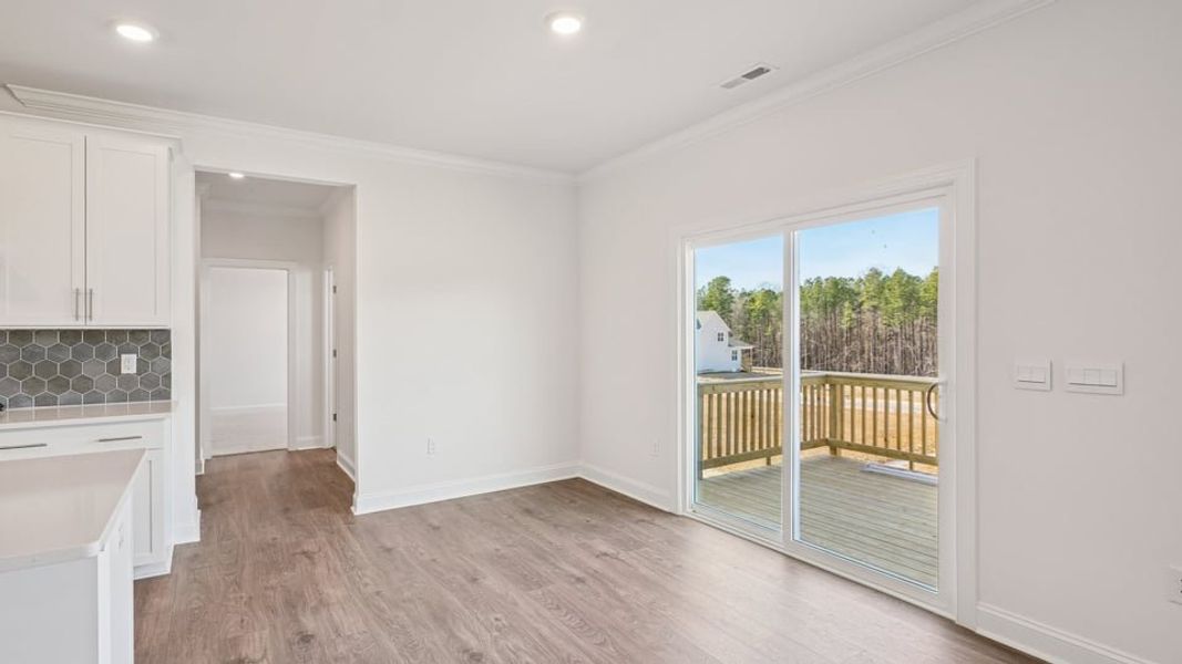 Spacious, unfurnished interior of a new home in Eagle Creek, Fuquay Varina (Image 18). Spacious, unfurnished interior of a new home in Eagle Creek, Fuquay Varina (Image 18).