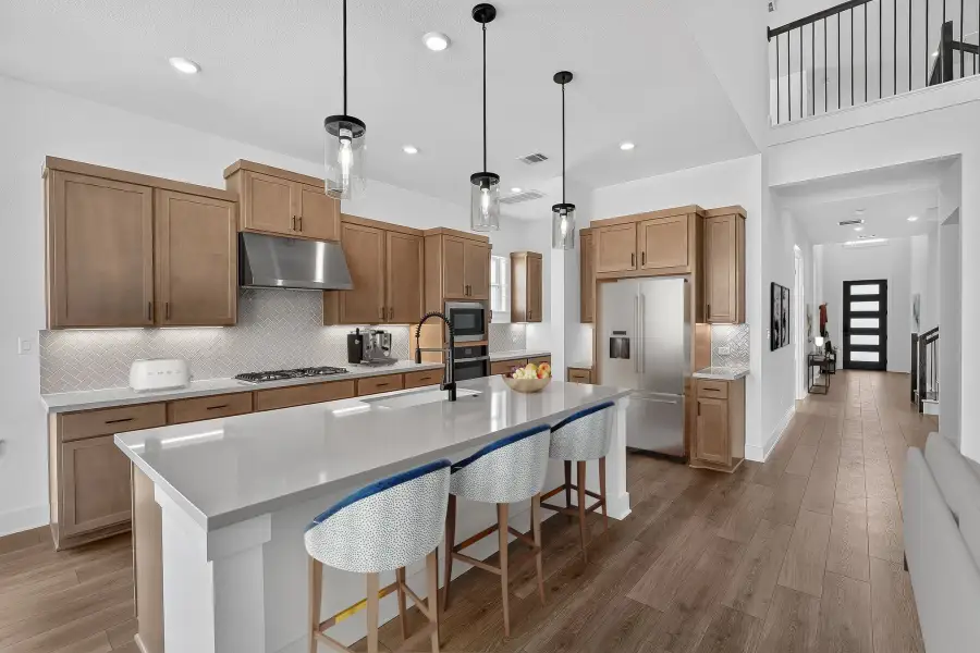 Furnished interior view inside a new home in Easton Park, Austin (Image 6).